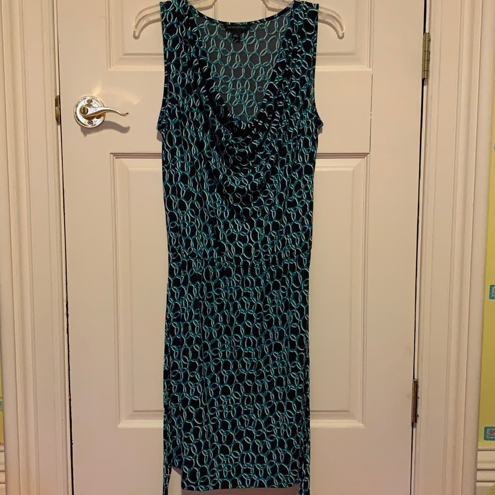 Banana Republic Pattern Dress Size Large